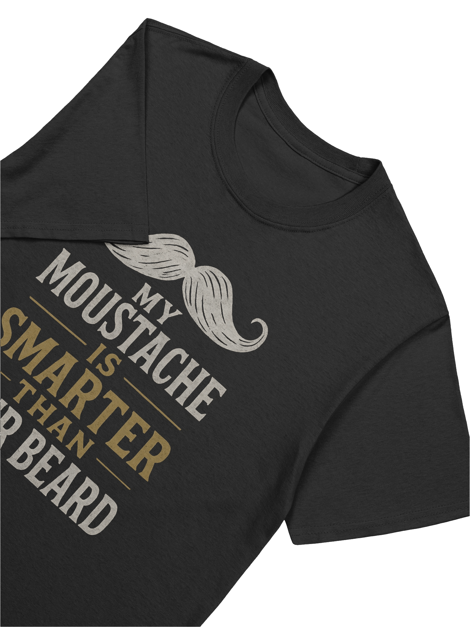 The "Smarter Moustache" Tee: Unleash Your Movember Swagger product image (8)