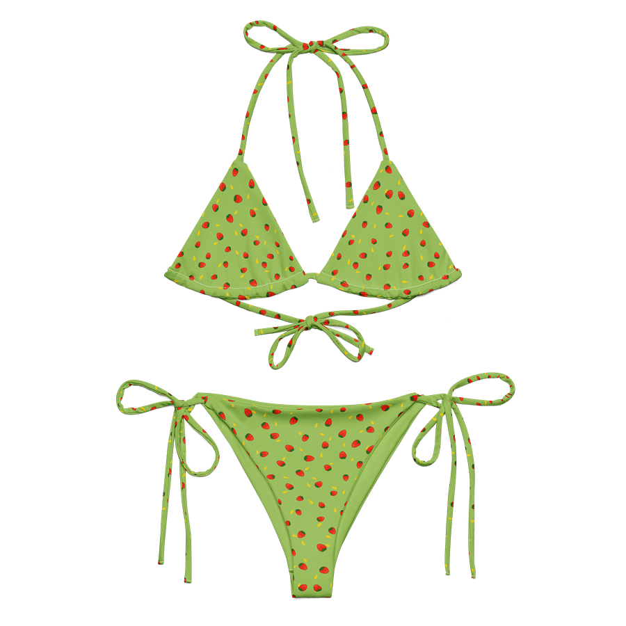 Strawberries pattern Recycled Bikini Set product image (4)