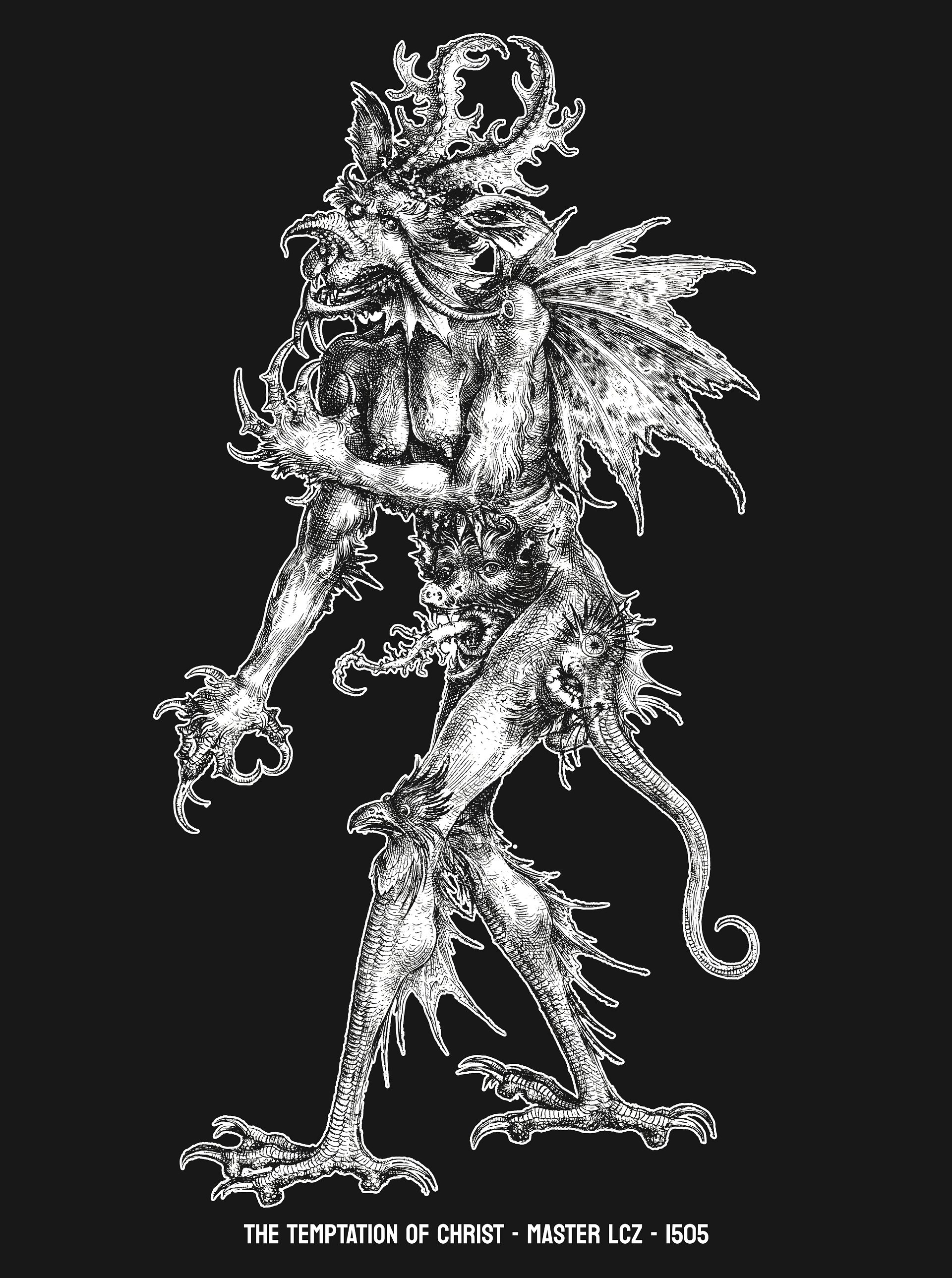 Satan Temptation Hoodie product image (2)