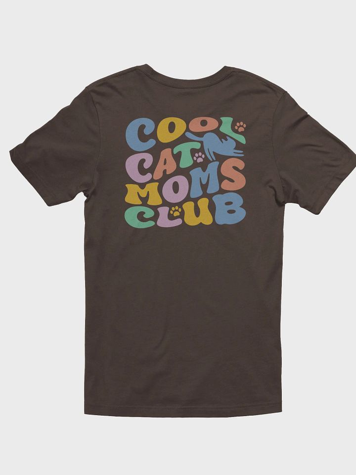 Cool Cat Moms Club 3 T-shirt (Back Print) product image (29)