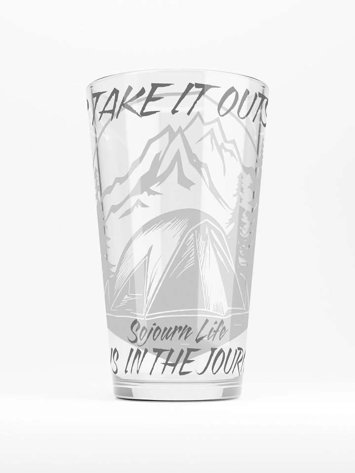 Let's Take It Outside - Shaker Pint Glass product image (1)