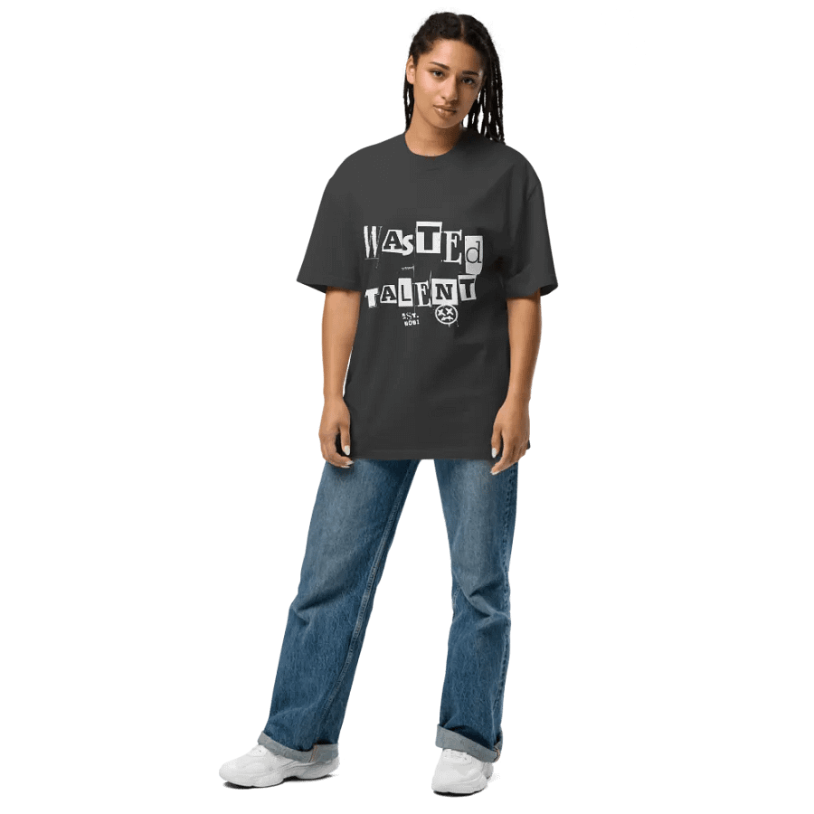 WASTED TALENT EST. PREMIUM OVERSIZED T product image (7)