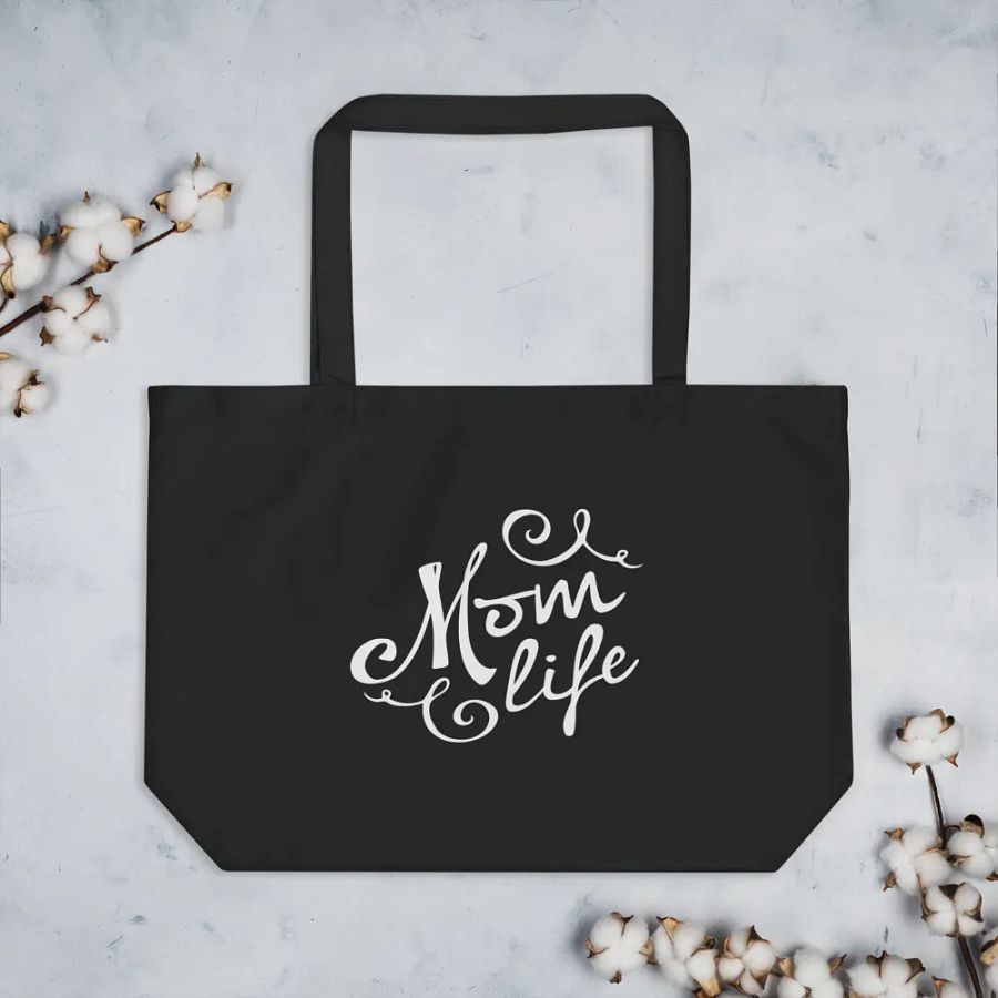 Chic Mom Life Organic Tote product image (3)