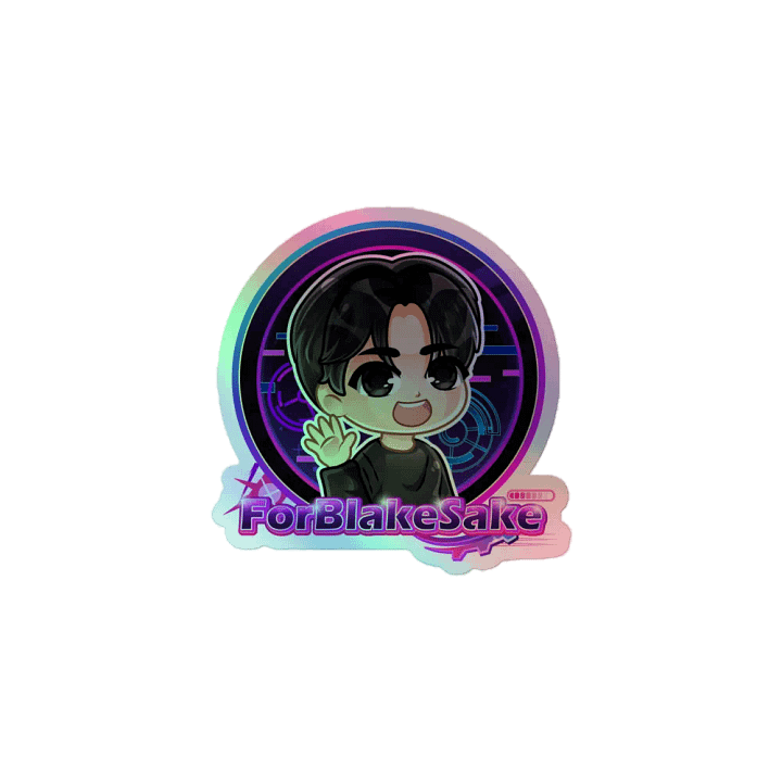 ForBlakeSake Logo Holo Sticker product image (1)