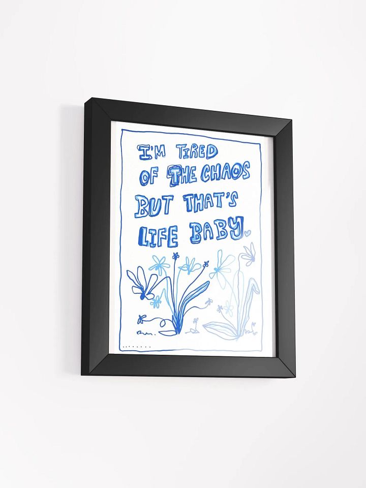 Chaos Framed Print product image (6)