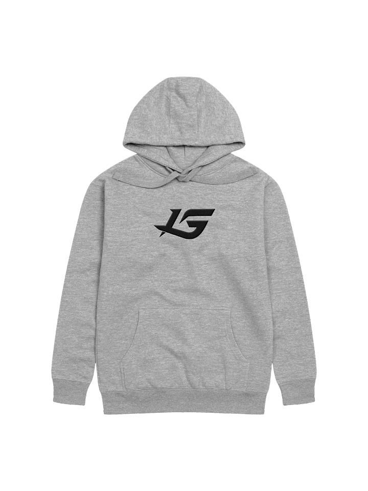 Luminon Logo Embroidered Hoodie - Gray product image (1)