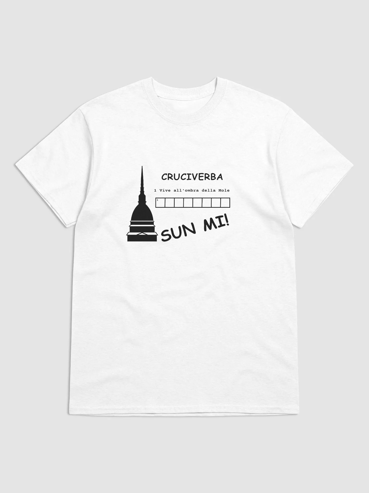T-Shirt "Cruciverba Torino" product image (1)
