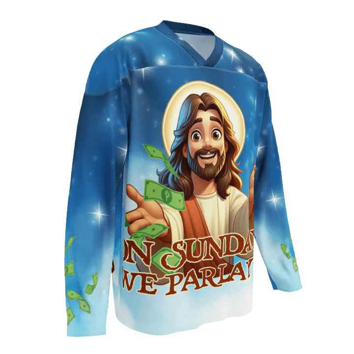 ON SUNDAYS WE PARLAY - Sports Betting Unisex Jersey product image (1)