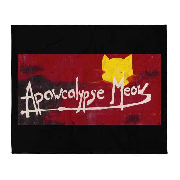 Apawcalypse Meow Blanket product image (2)