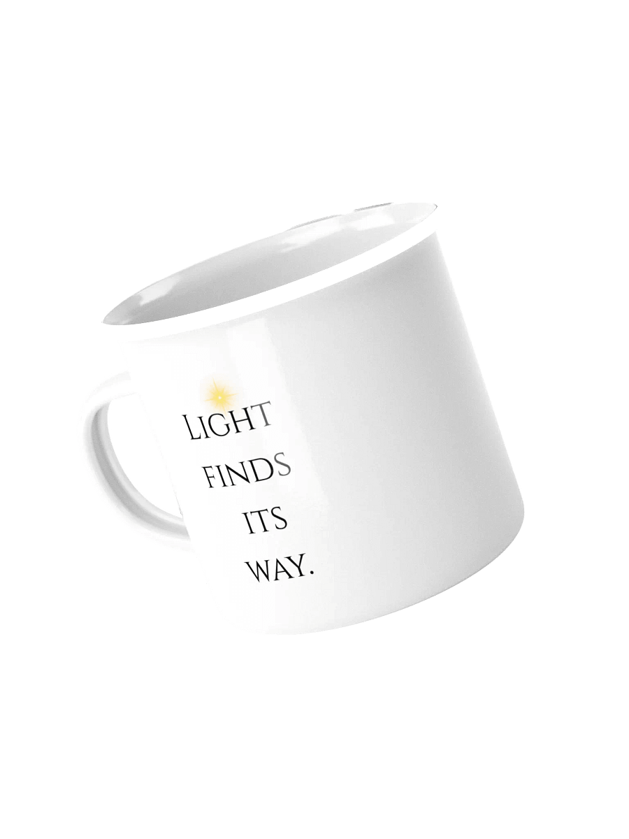 Light Finds Its Way Enamel Mug product image (4)
