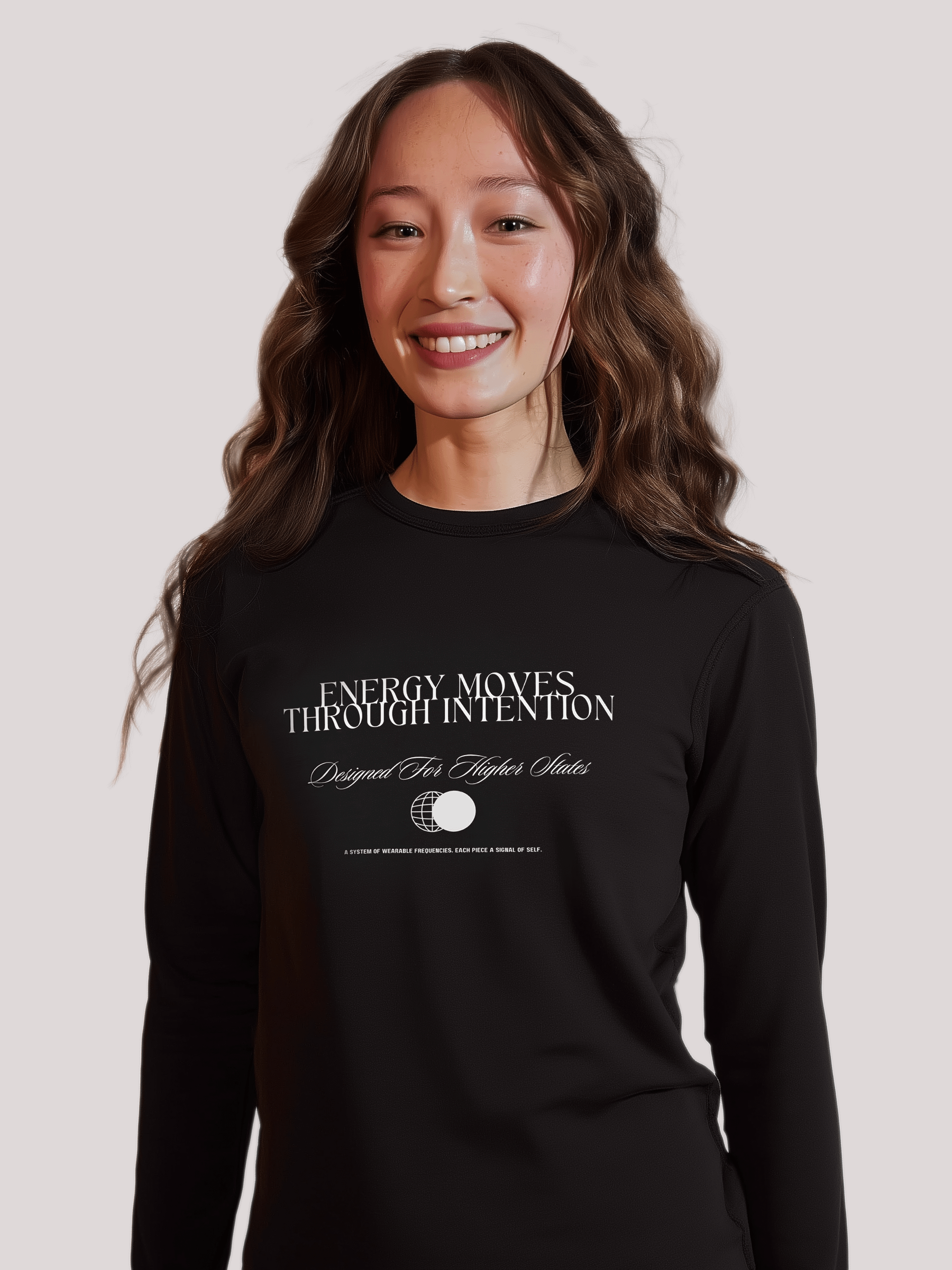 Quiet Power Crewneck – Black Signal / Capsule 01 product image (4)