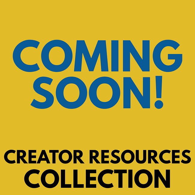 Fiction Creator Digital Downloads (Coming soon!)