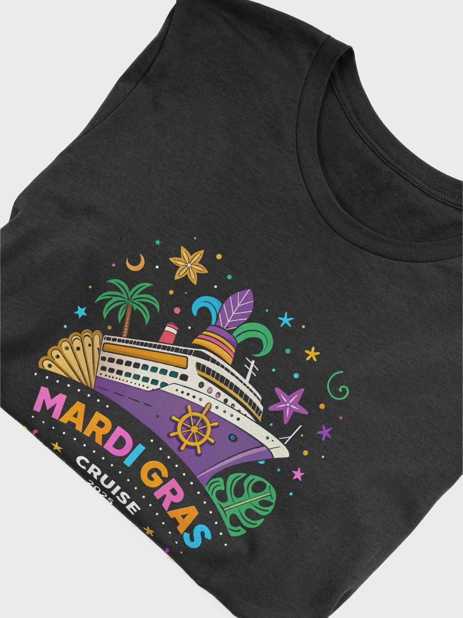 Group Family Vacation T-Shirt | Mardi Gras Cruise 2025 Shirt | Matching Vacation Tee product image (5)