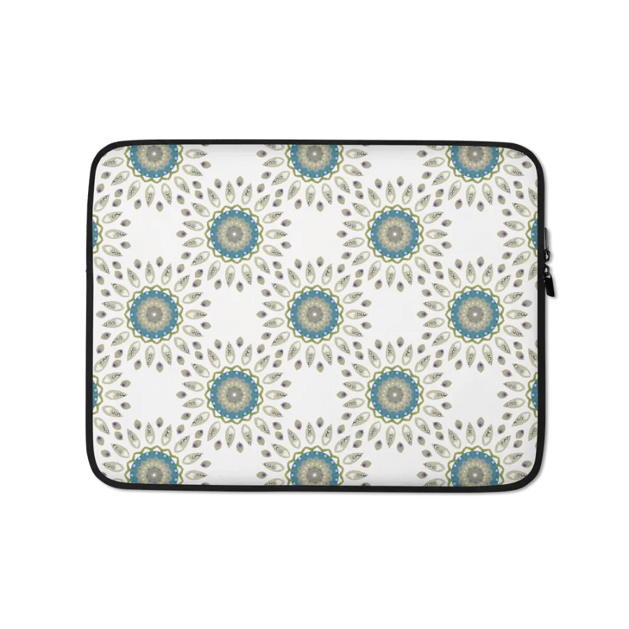 Phycadelic Creamy Bloom Laptop Sleeve product image (1)