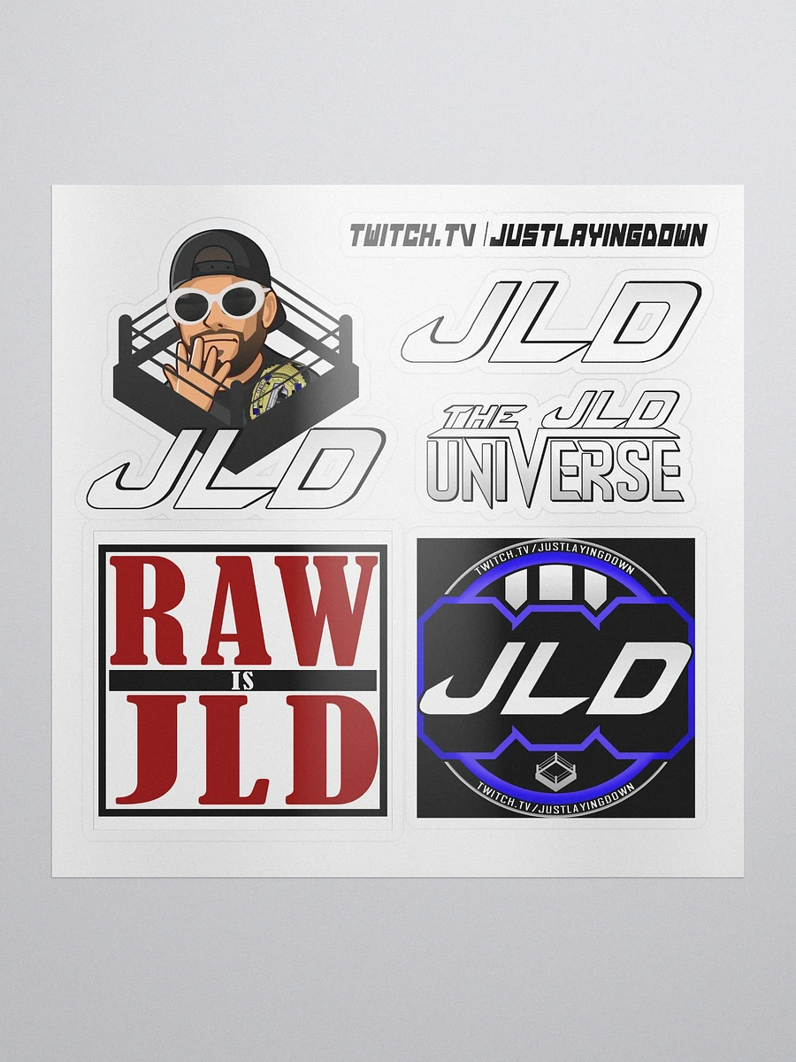 JLD Wrestling Sticker Pack product image (1)