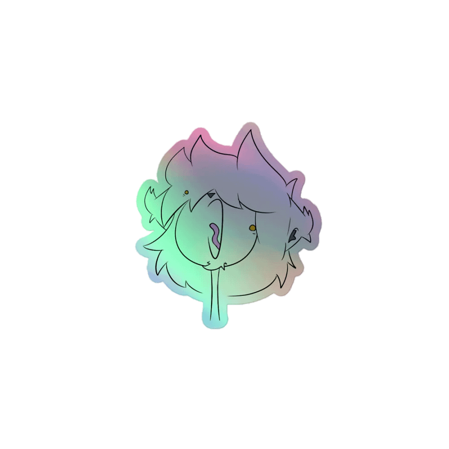 Scream Holo Sticker product image (1)