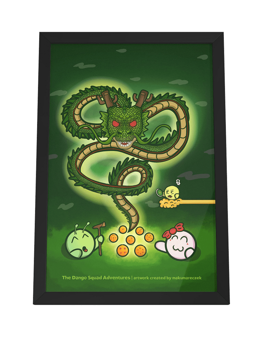 Dango Dragon - Framed Poster product image (4)