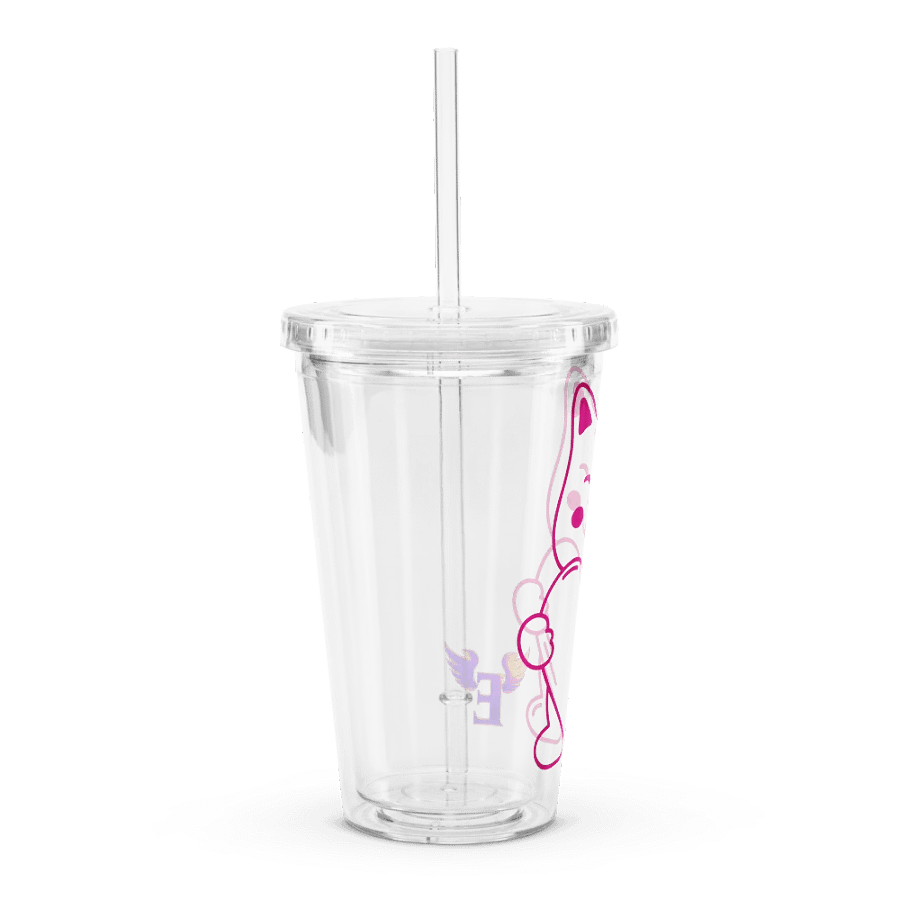 Doggy Heart: Clear Hard Plastic Cup product image (3)