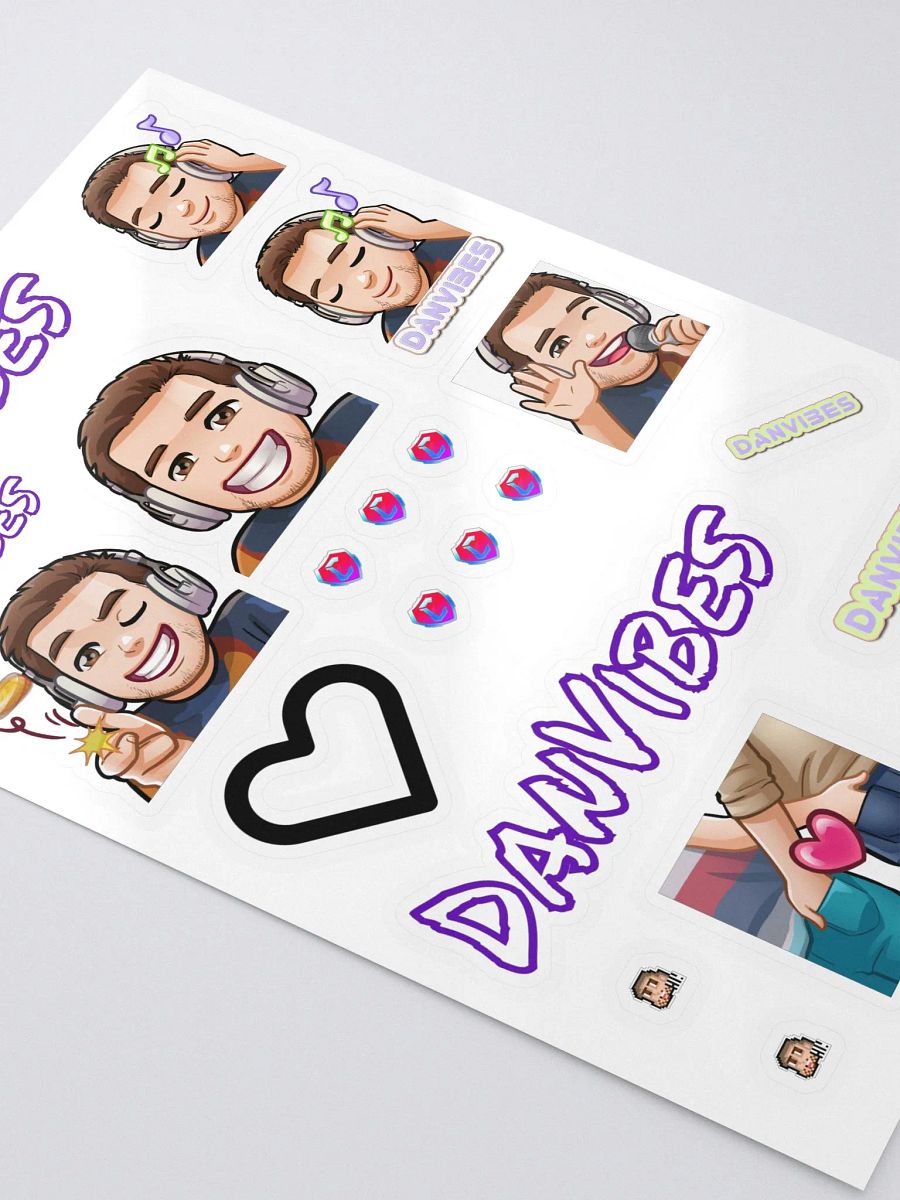 DanVibes - Sticker Sheet product image (3)