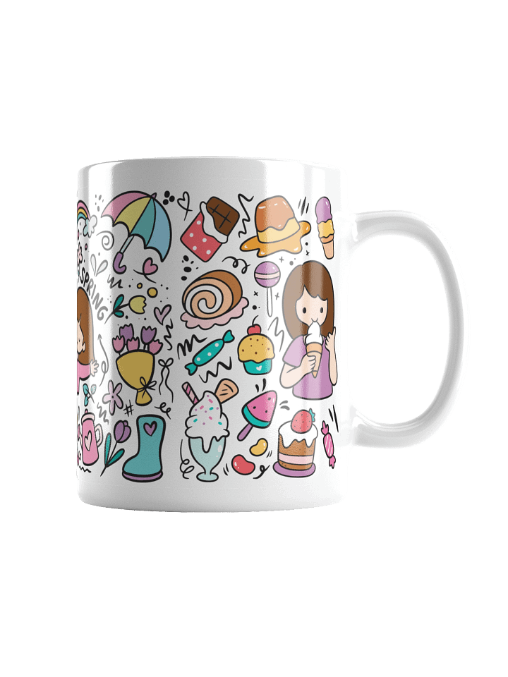 Spring Delight White Glossy Mug product image (1)