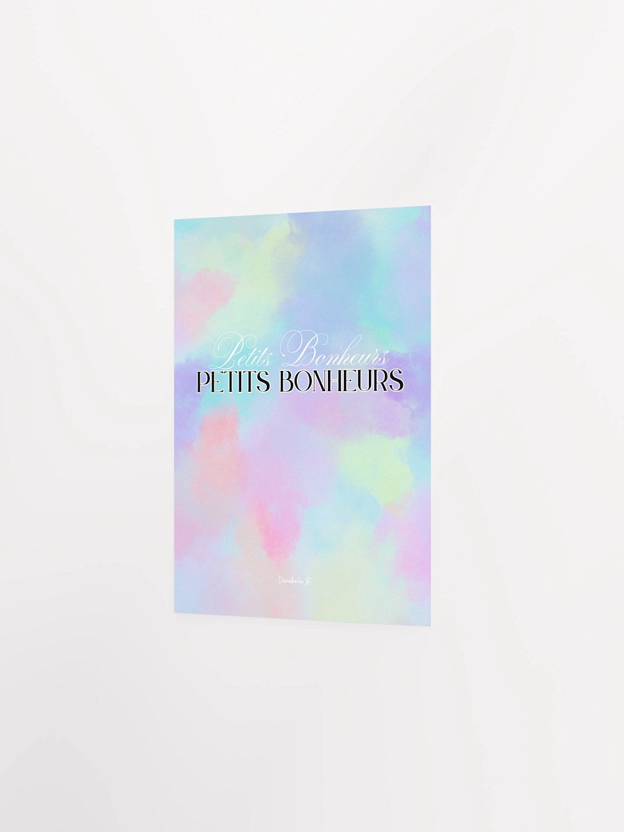 Poster Pastel Nuances de Lumière - Petits bonheurs - Cadeau Inspirant product image (4)