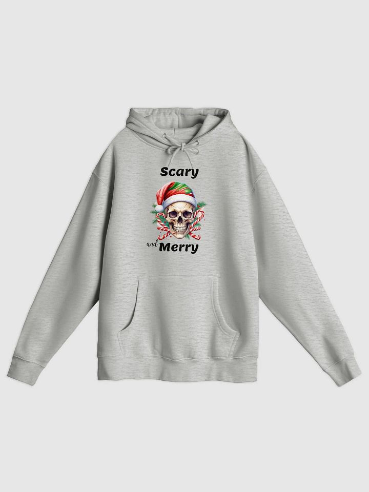 Festive Skull Santa Hoodie product image (1)