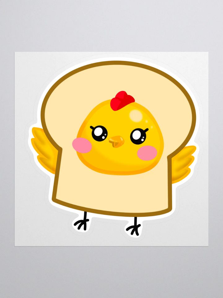 Chicky Bread Charity Sticker product image (1)
