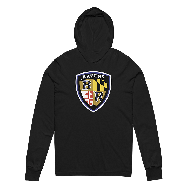 RAVENS - Shield Hooded Long Sleeve Tee product image (3)
