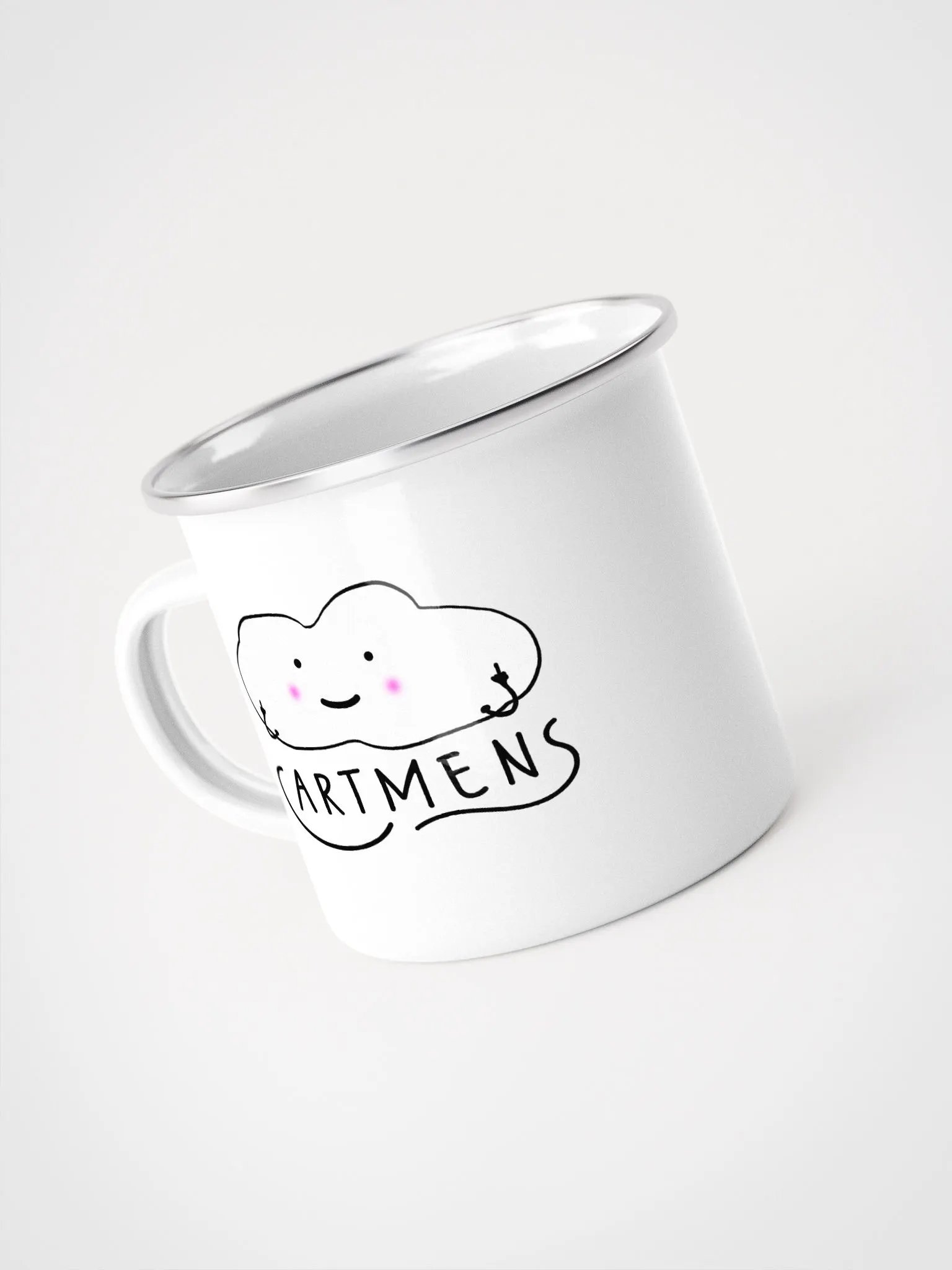 FUCKING CLOUD - ENAMEL MUG product image (4)