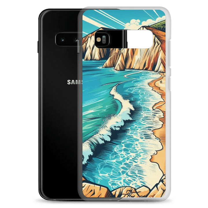 Clear Case for Samsung® | AI Design beach Greece product image (20)