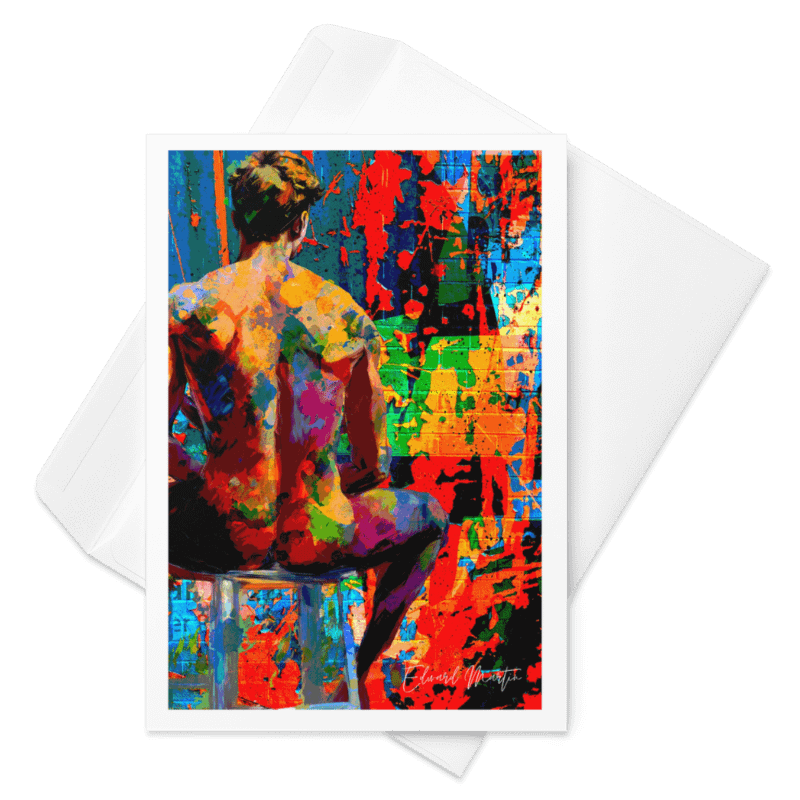 The Painted Wall by Edward Martin Card product image (1)