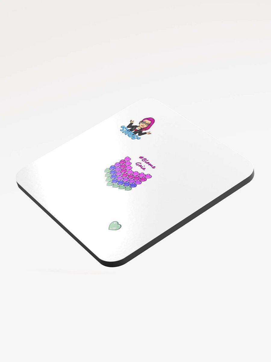 #BlameGaia Shrug Coaster product image (3)