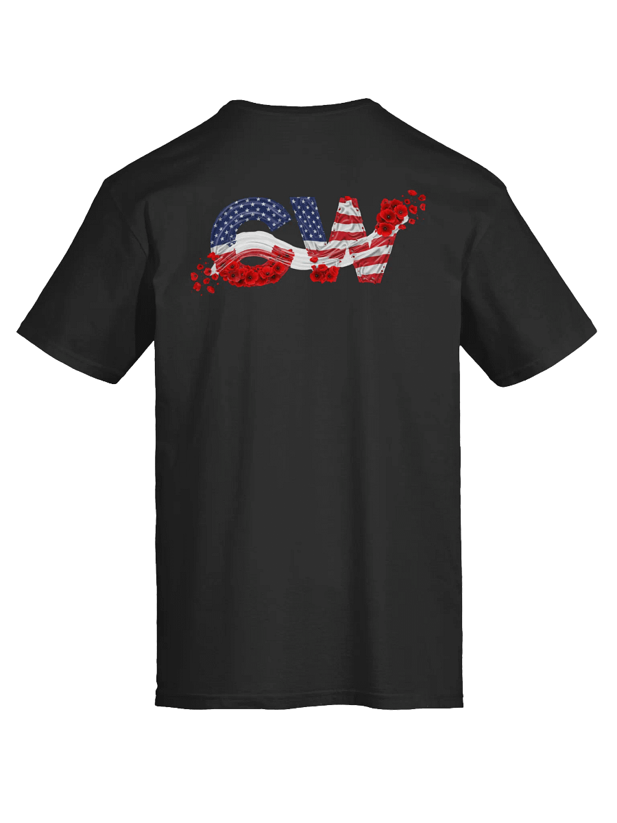 Poppies & Stripes Unisex Tee product image (4)