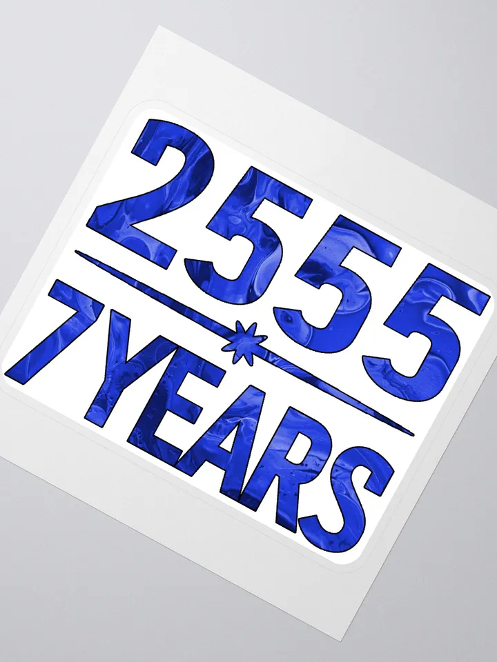2555 | 7 Years Sticker product image (1)