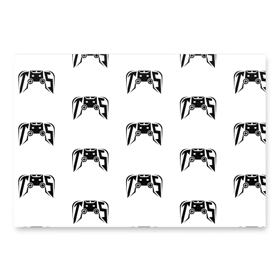 "Gamer's Paradise" Logo Wrapping Paper Set (Panda) product image (1)