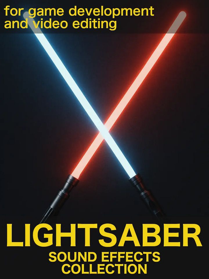 Lightsaber SFX - Video Game Sound Effects Collection - 50 Royalty Free Sound Effects product image (1)