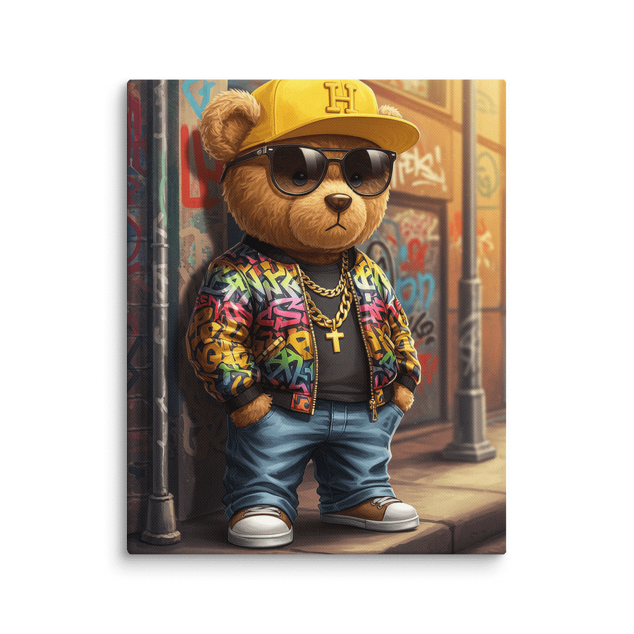 HipHop Teddy Canvas product image (1)