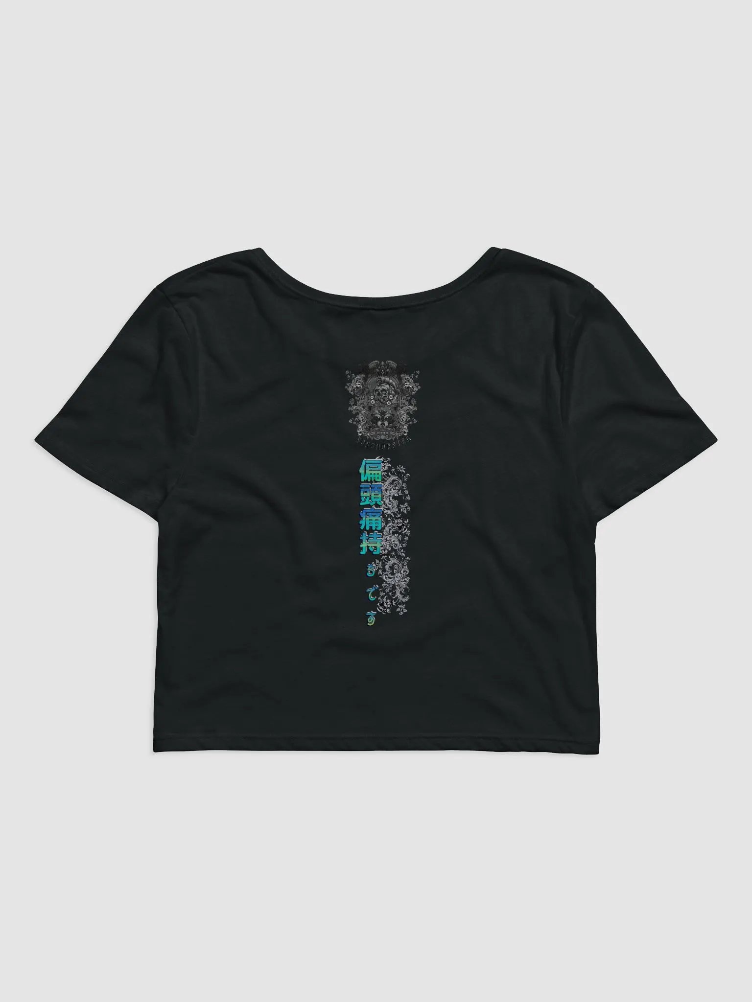 Yokai Migraine: Bella+Canvas Women's Crop Tee product image (6)