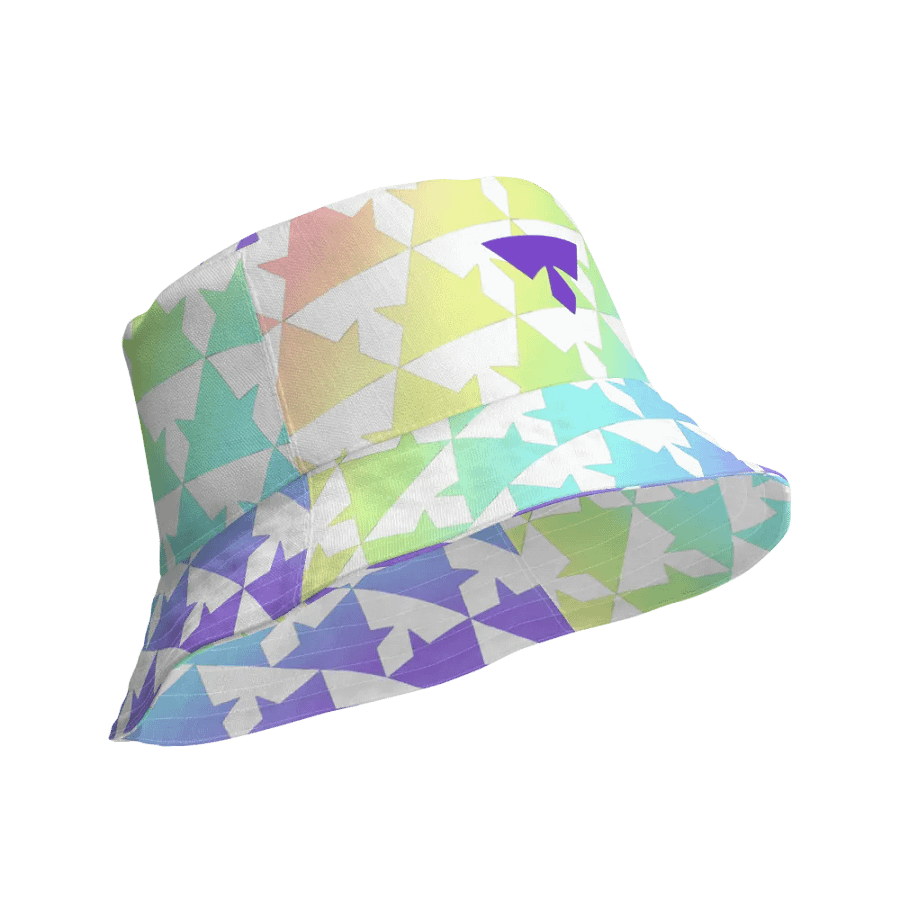 Rainbow Reversible Bucket Hat product image (10)