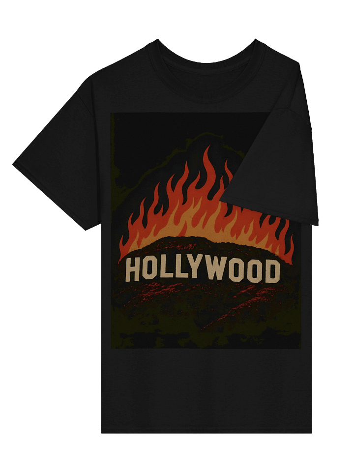 Hollywood is on fire T-shirt product image (2)