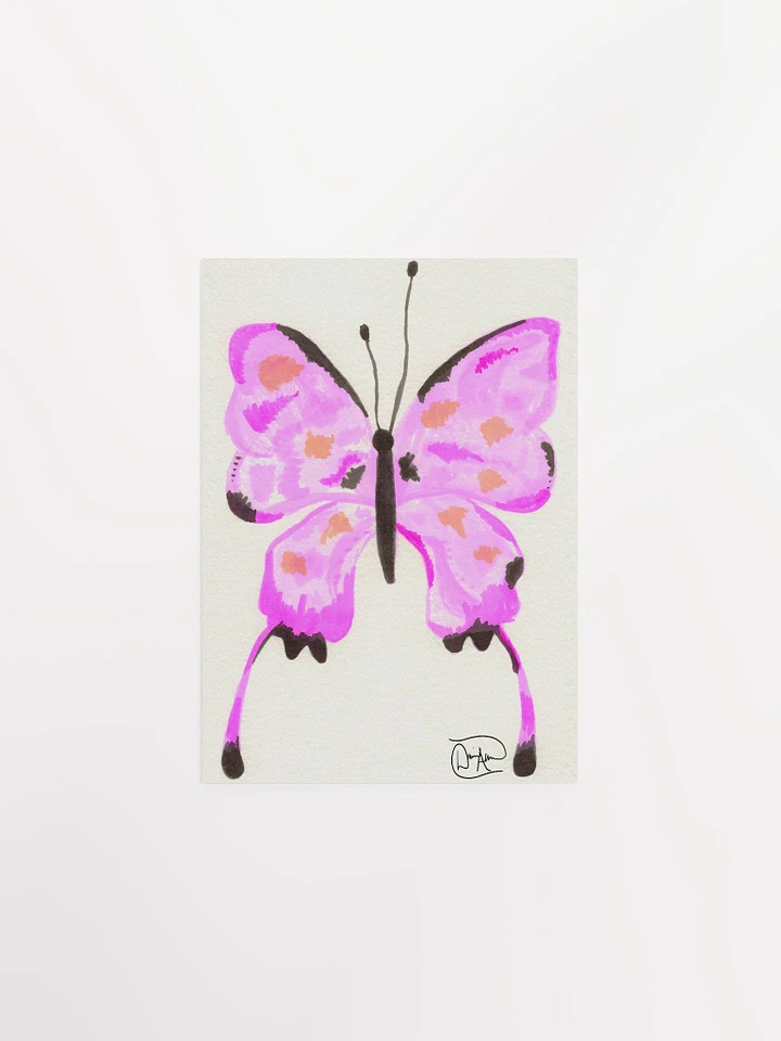 Sunset Butterfly Watercolour Print product image (1)