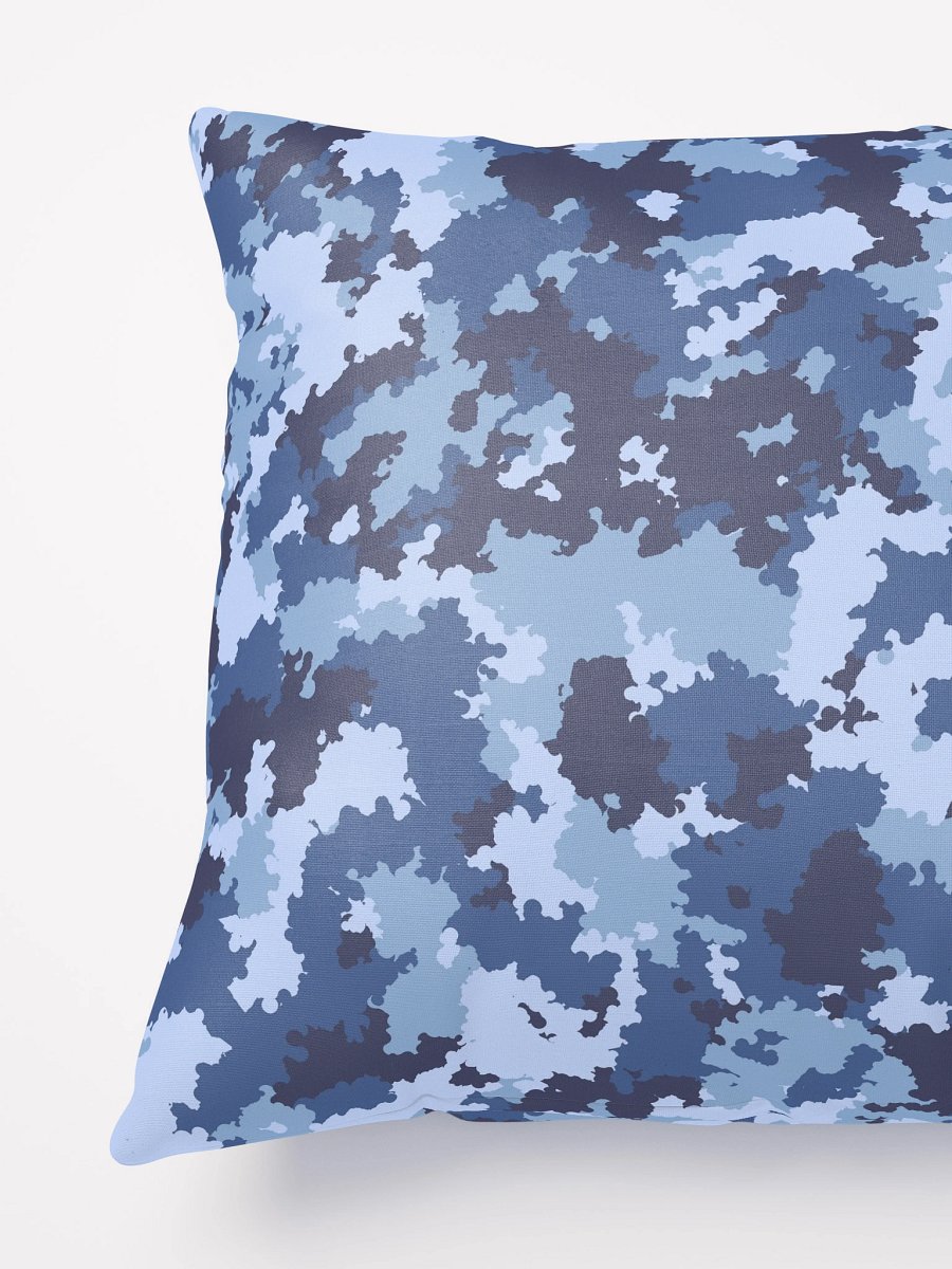 Hideaway Haven Blue Camo Pillow product image (3)