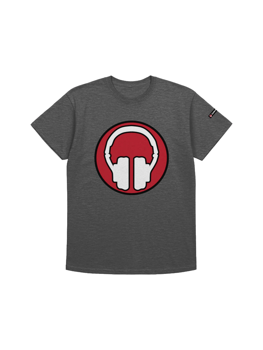 Headphones Large Front Print, With Tribe Back Print T-Shirt product image (1)