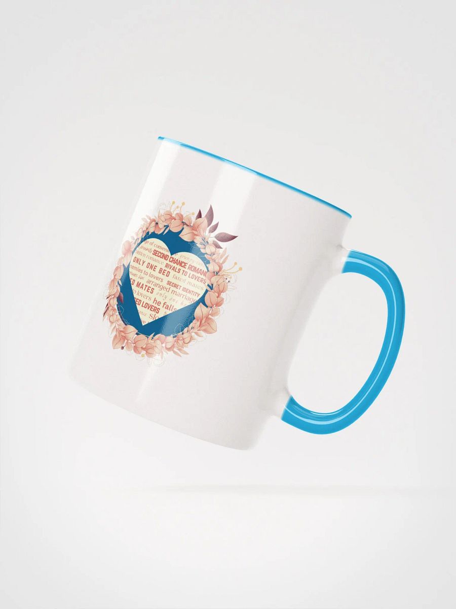 Romantasy Tropes Heart & Flowers Mug product image (6)
