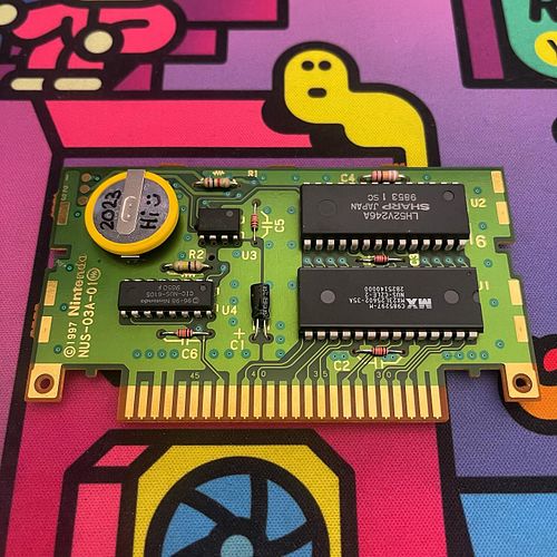 Today is battery replacement day. Ocarina of Time is done! #retrogaming #retro #nintendo #n64
