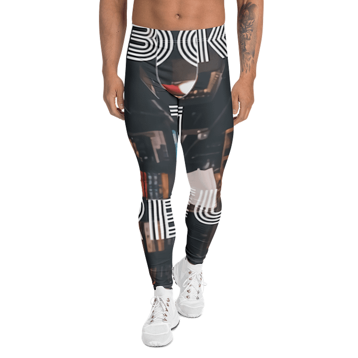 Over Print Men’s Leggings! product image (1)