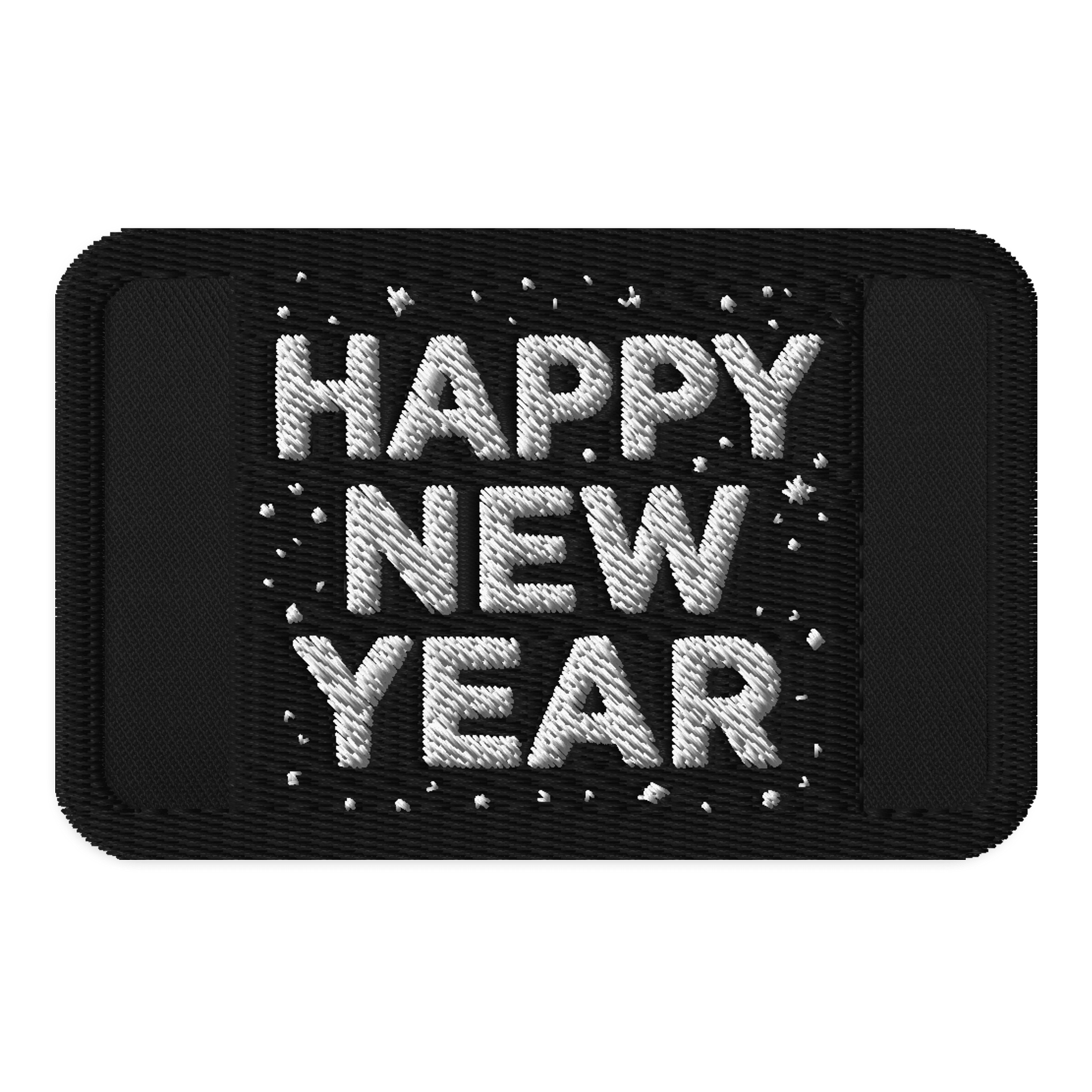 Starry New Year Embroidered Patches product image (1)