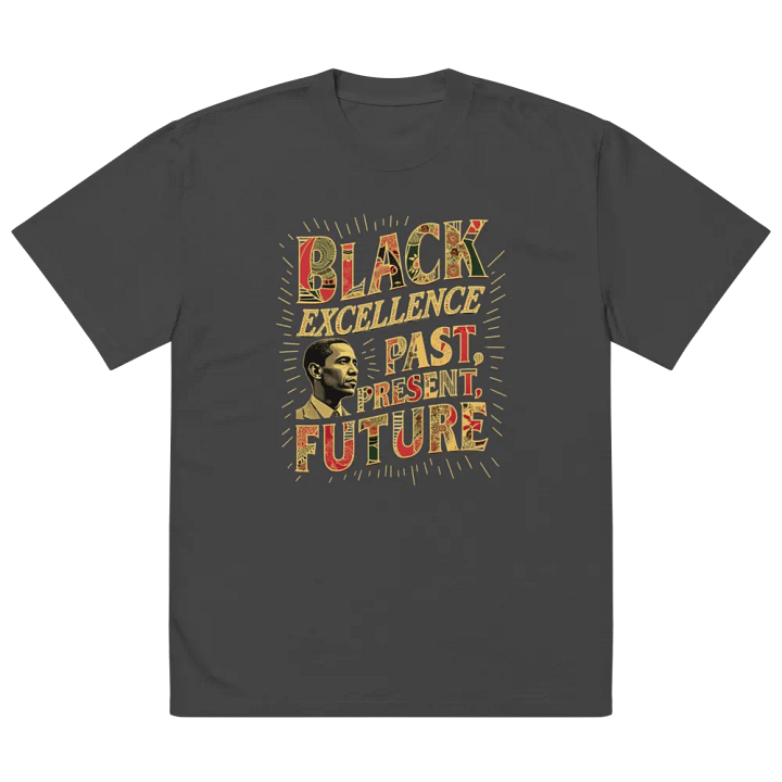 Black Excellence Legacy Oversized Tee product image (2)