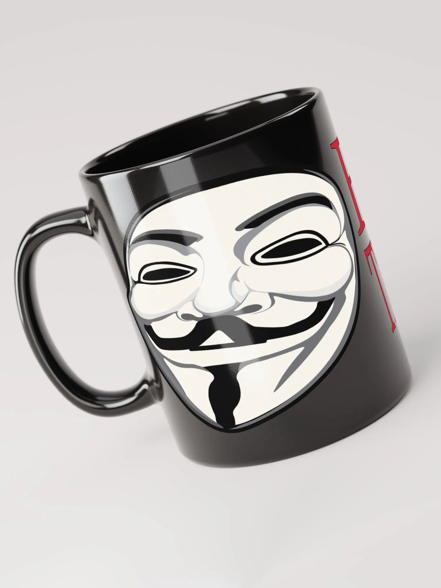 Fear The People - Black Glossy Mug product image (4)