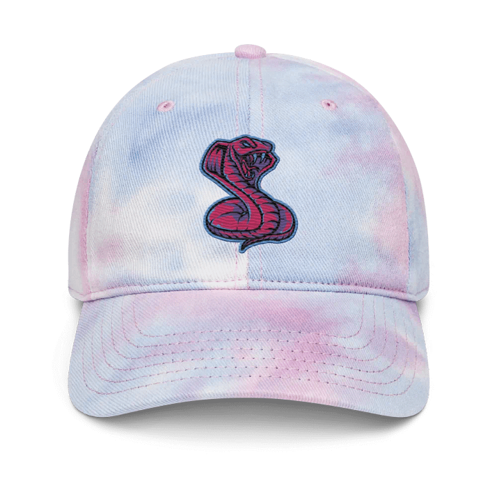 Snek Tie Dye Cap - cotton candy product image (1)